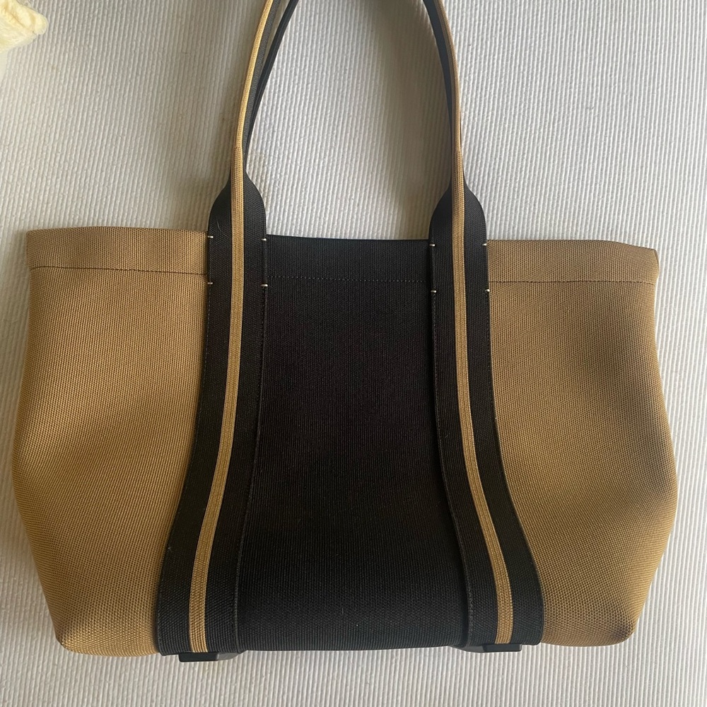 Rothy's Camel/Black Original Essential Tote